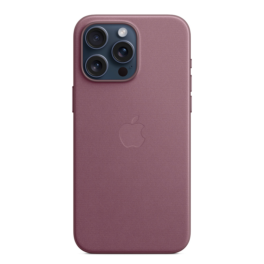 Apple iPhone 15 Pro Max FineWoven Case with MagSafe - Mulberry
