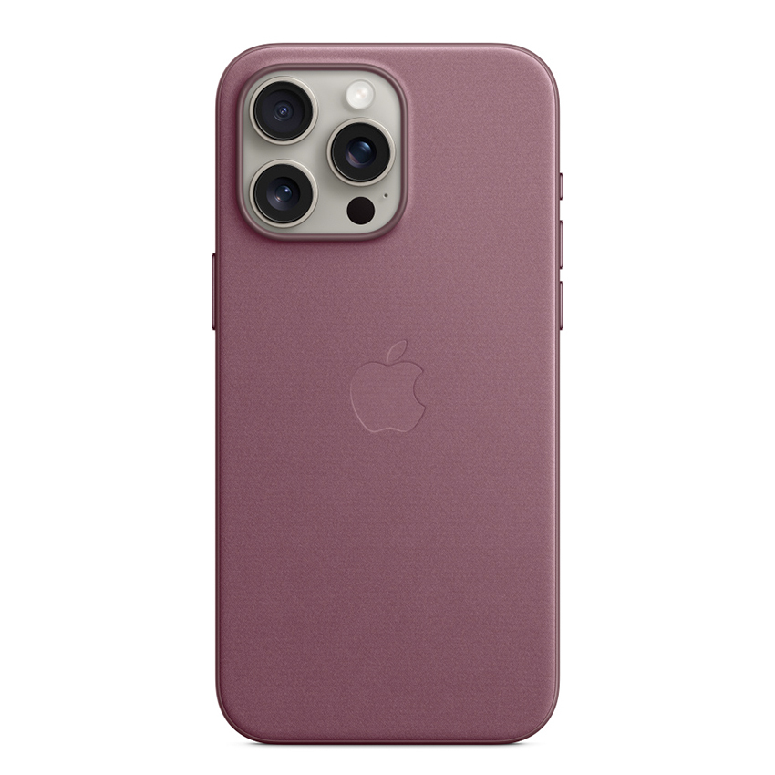 Apple iPhone 15 Pro Max FineWoven Case with MagSafe - Mulberry