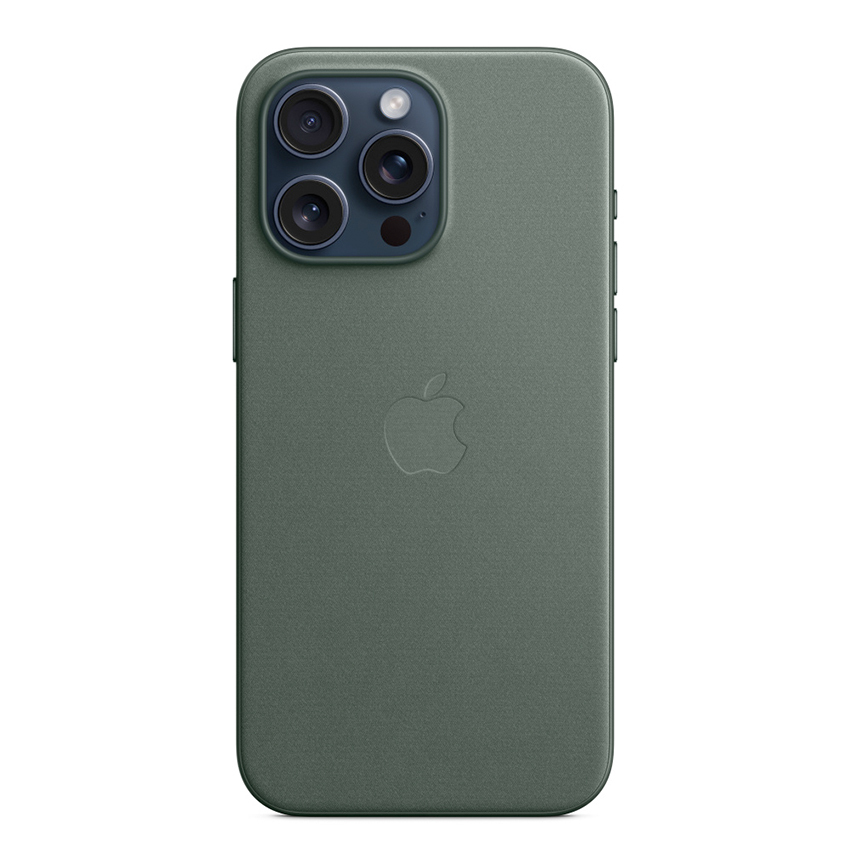 Apple iPhone 15 Pro Max FineWoven Case with MagSafe - Evergreen