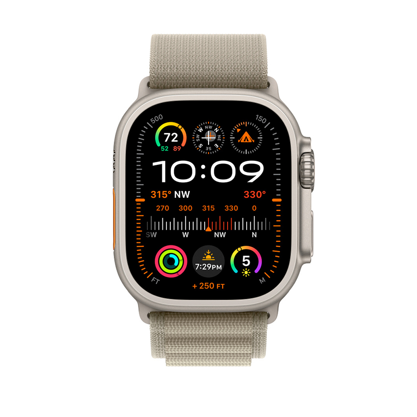 Apple opaska Alpine w kolorze moro do koperty 44/45/49 mm rozmiar L