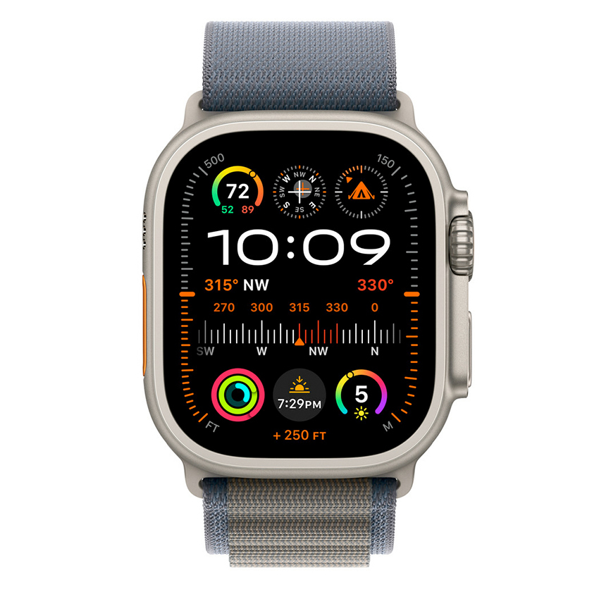 Apple 49mm Blue Alpine Loop - Large