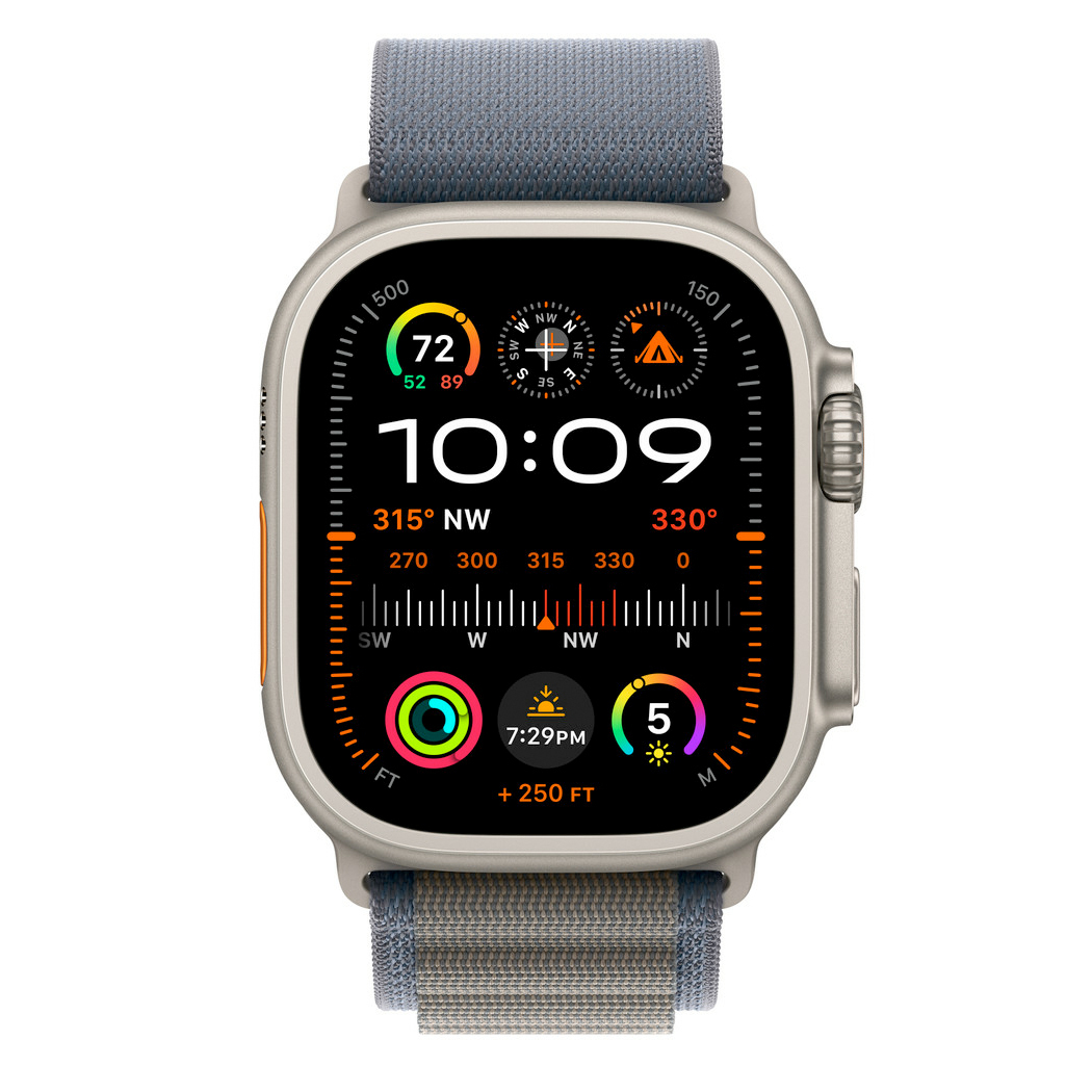 Apple 49mm Blue Alpine Loop - Medium
