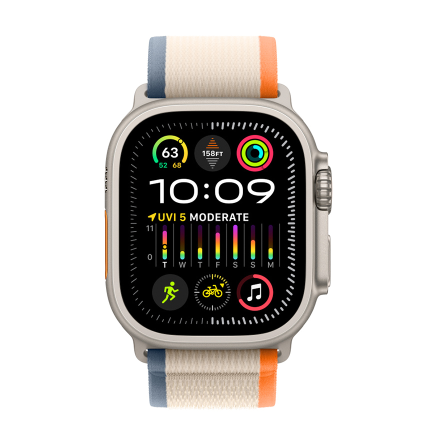 Zdjęcie do “Apple 49mm Orange/Beige Trail Loop - M/L”.