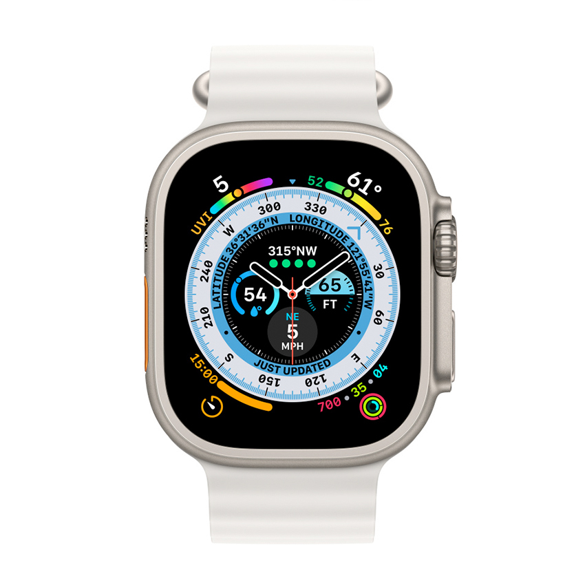 Zdjęcie do “Apple 49mm White Ocean Band Extension”.