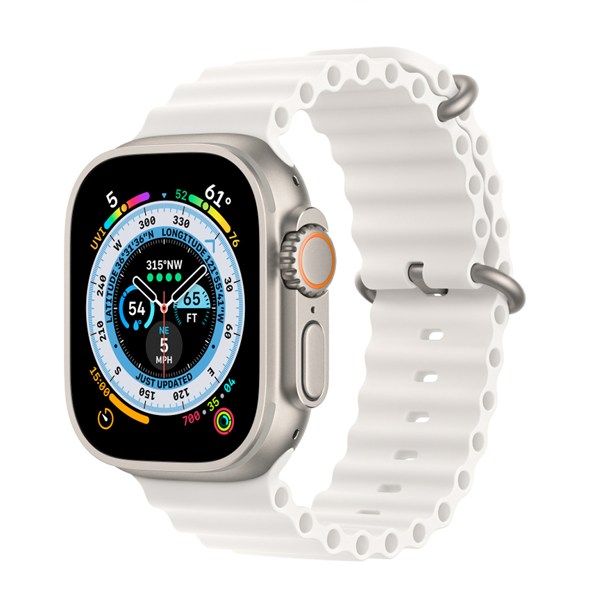 Zdjęcie do “Apple 49mm White Ocean Band Extension”.