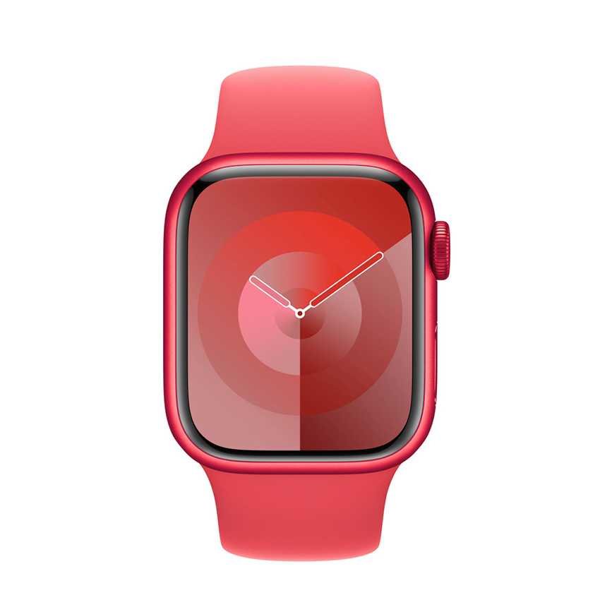 Apple pasek sportowy z edycji (PRODUCT)RED do koperty 38/40/41 mm rozmiar S/M