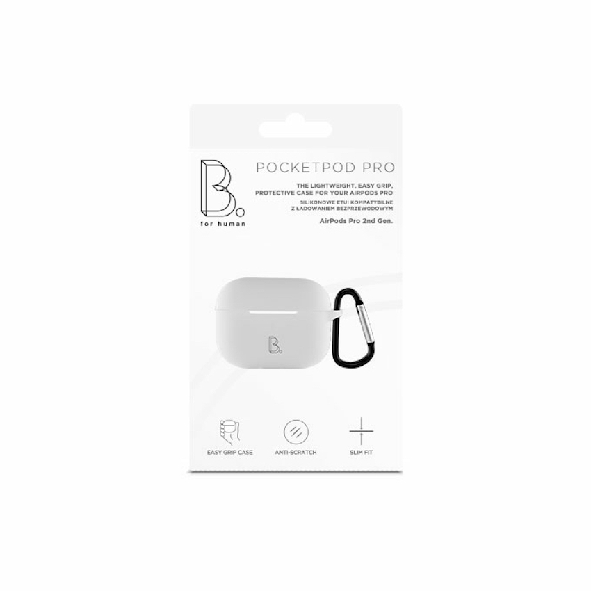 B.Safe Silicone Case etui AirPods Pro (2. gen) (biały)