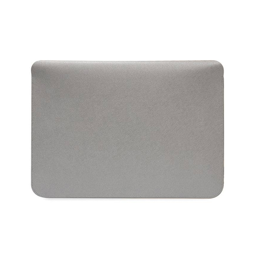 Zdjęcie do “Karl Lagerfeld laptop Sleeve Saffiano Karl&Choupette srebrny - pokorowiec Macbook 14"”.