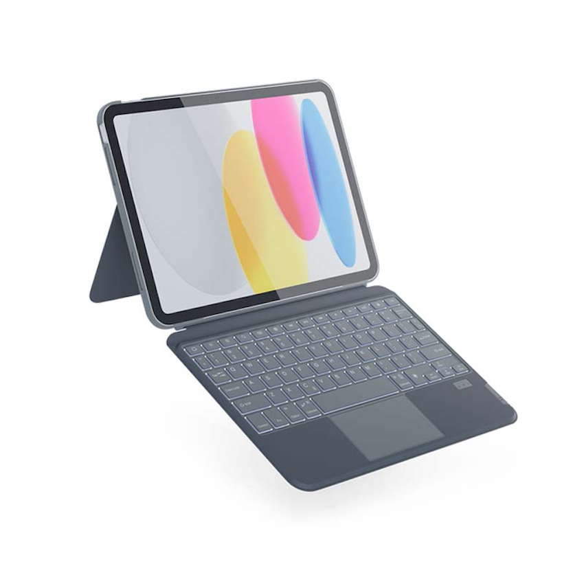 Epico Keyboard Case 2 - klawiatura iPad 10,2 (szary)