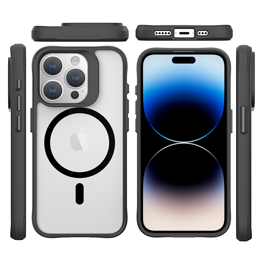 Jinya XPRO Magsafe Protecting Case Black - etui iPhone 15 Pro Max