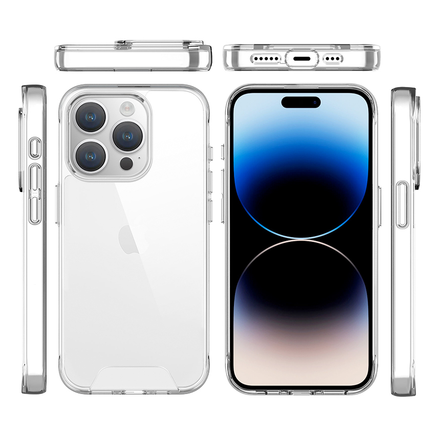 Jinya Crystal Protecting Case etui iPhone 15 Pro (przezroczysty)