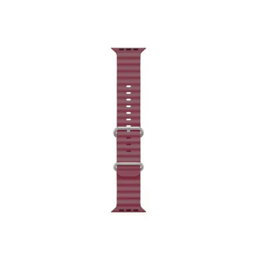 JINYA Silicon Band Wine Red 45/49 mm - pasek Apple Watch
