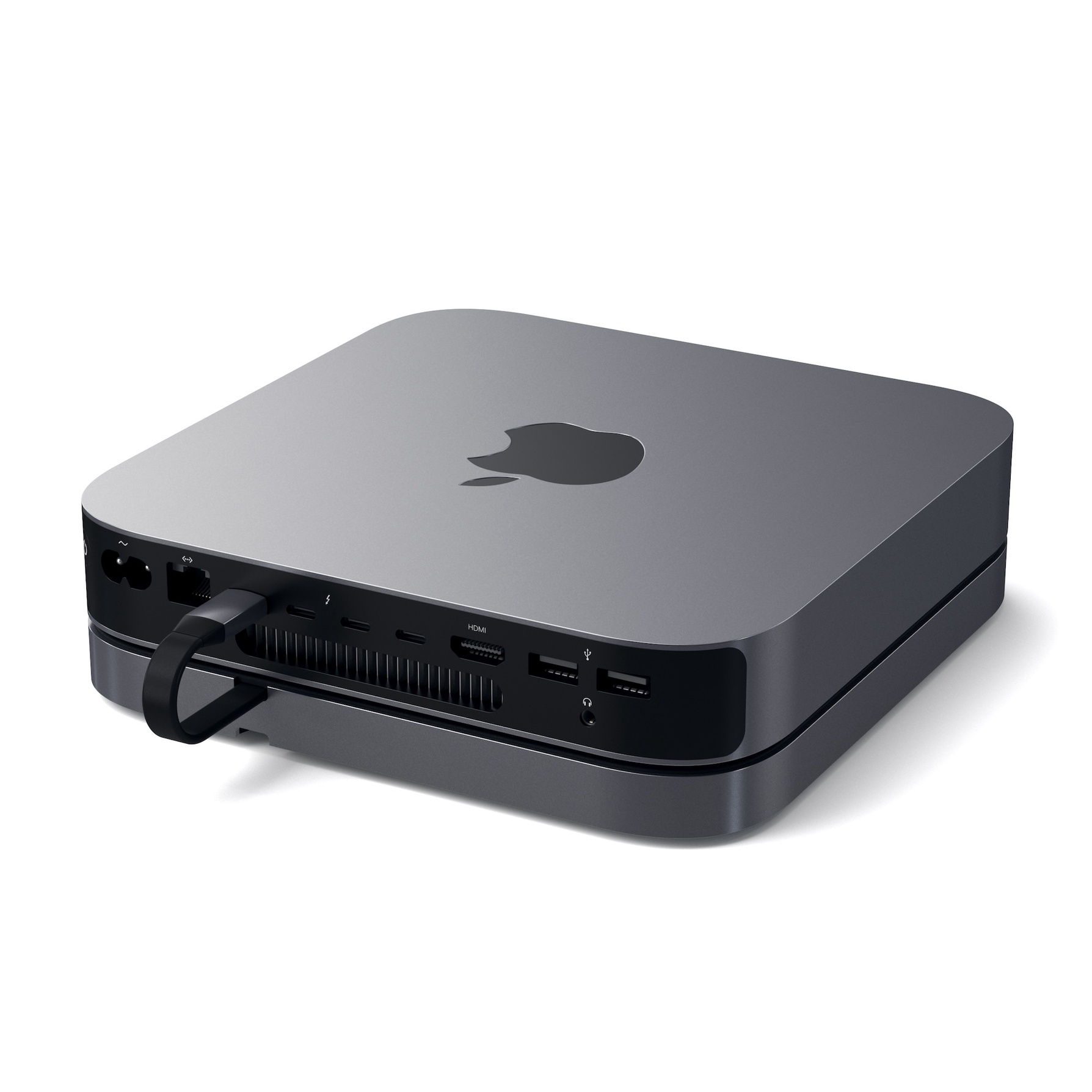 Satechi Aluminum Hub - podstawka do Mac Mini (gwiezdna szarość)