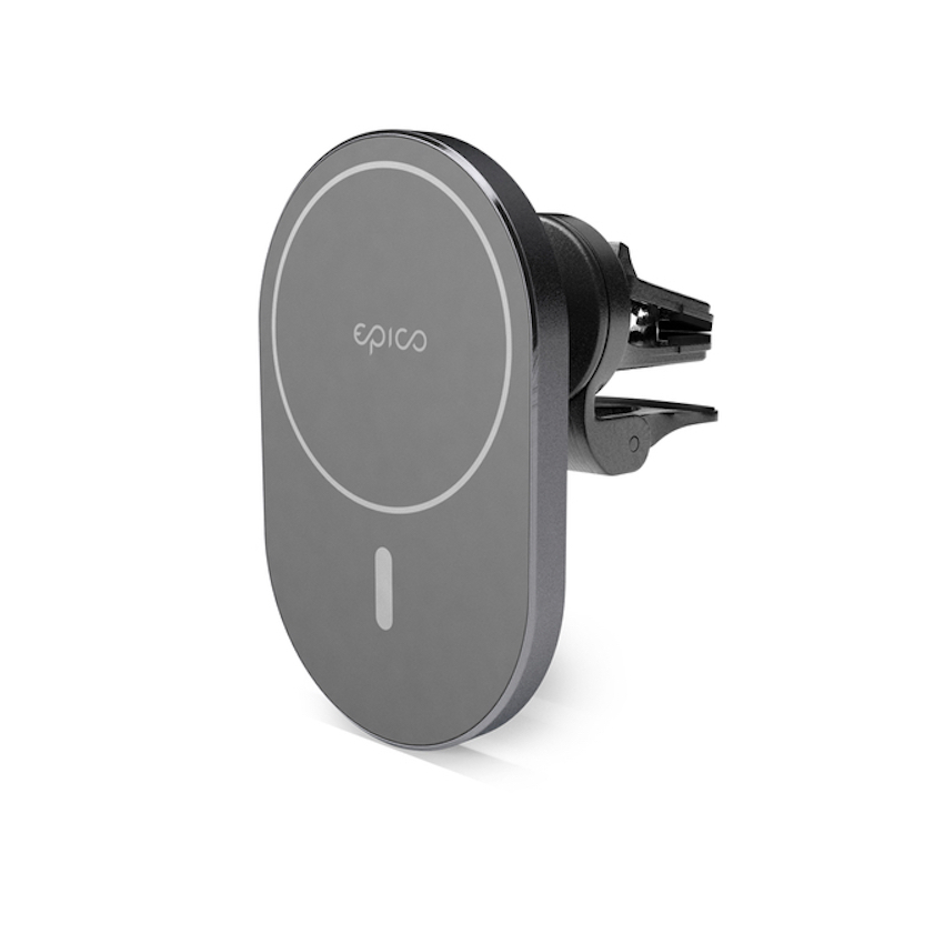 Zdjęcie do “Epico Ellipse Wireless Car Charger (MagSafe compatible) - uchwyt samochodowy”.
