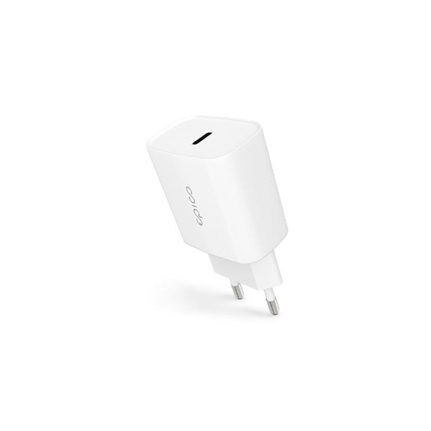 Epico charger bundle White 20W - ładowarka 20W + kable lightning