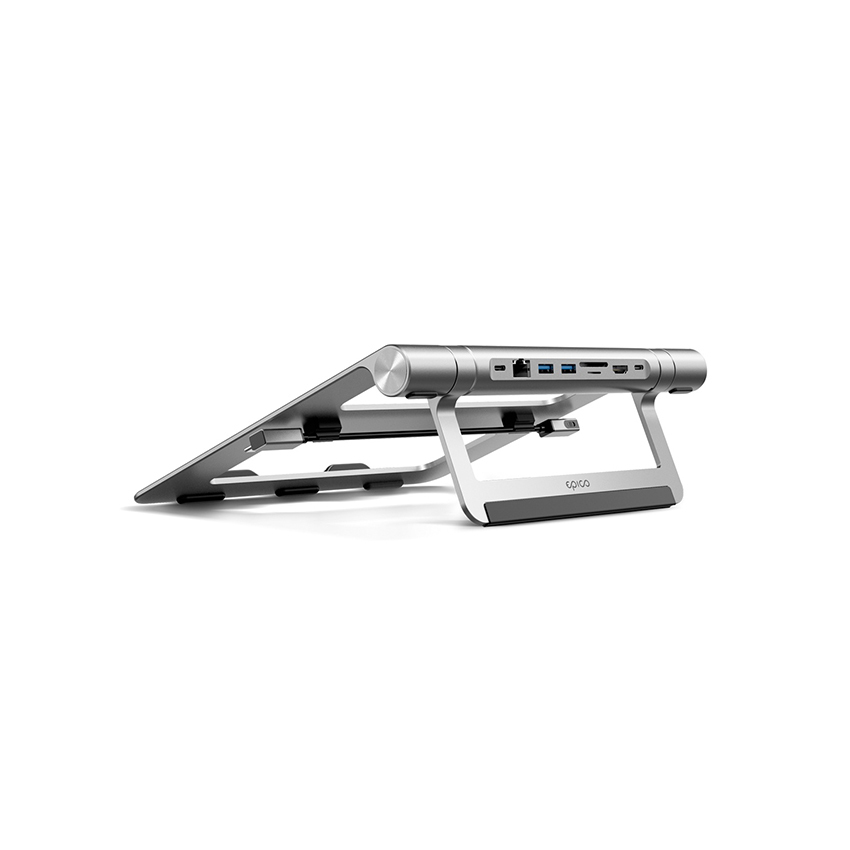 Zdjęcie do “Epico 8in1 Hub - przejściówka USB-C”.