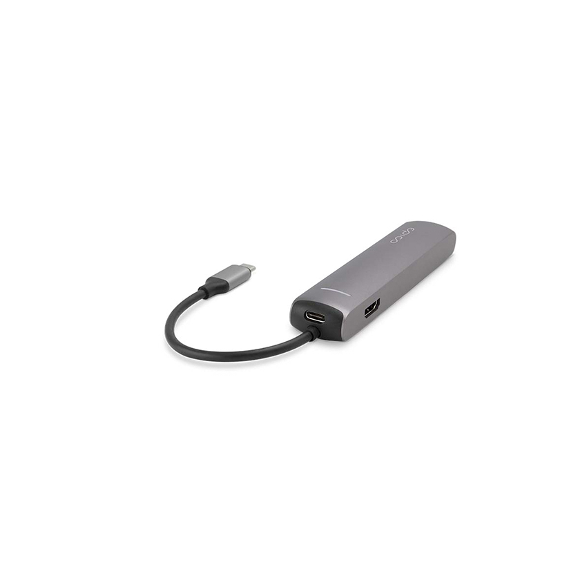 Epico Type-C HUB Slim przejściówka USB-C (gwiezdna szarość)