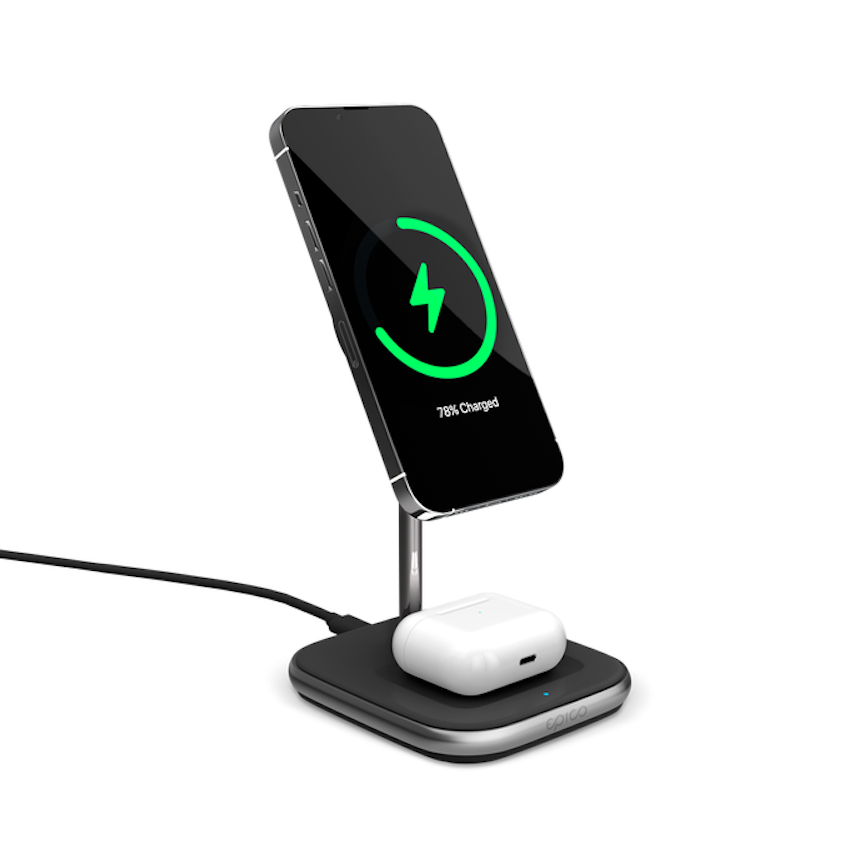 Epico 2in1 MagSafe Wireless Charger - ładowarka indukcyjna