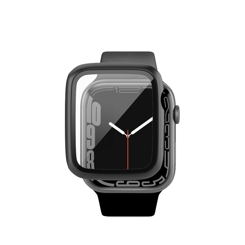Epico Glass Case Black - etui Apple Watch 41 mm