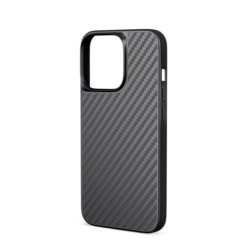 Epico Hybrid Carbon case MagSafe etui iPhone 14 Pro Max (czarny)