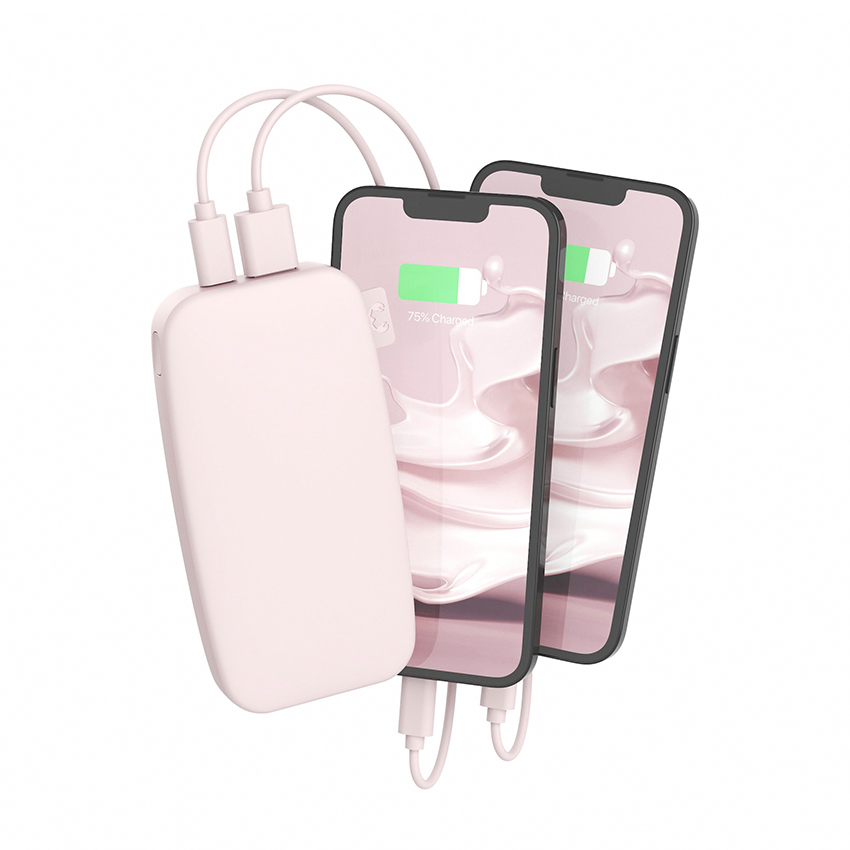 Fresh N Rebel Powerbank 12000 mAh USB-C (Smokey Pink)