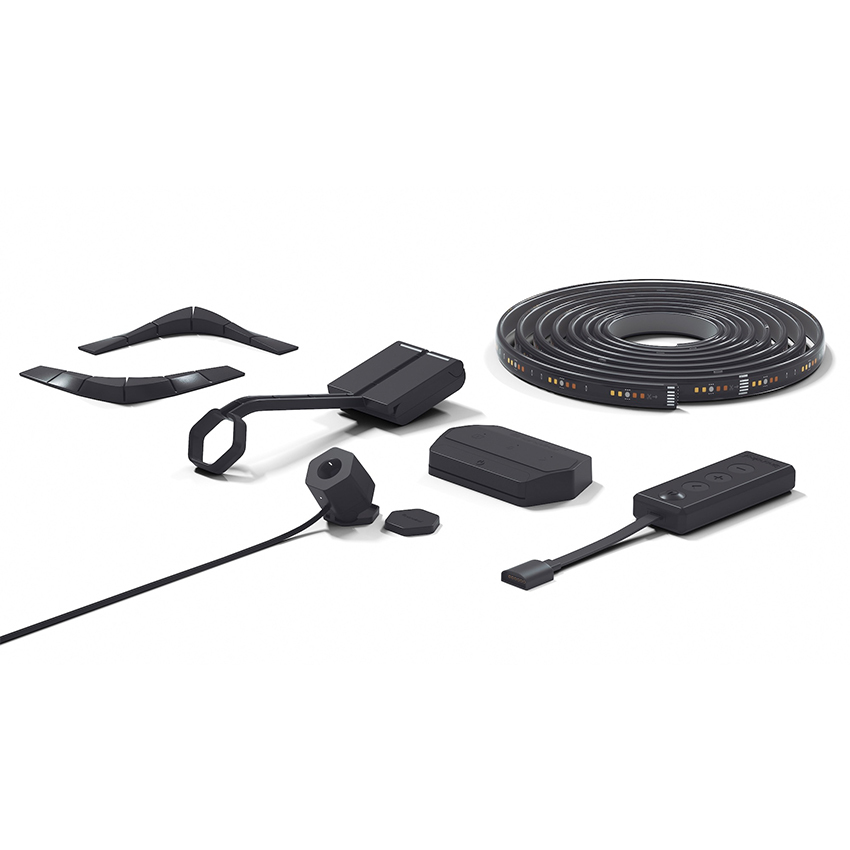 Nanoleaf 4D TV Screen Mirror Lightstrips Starter Kit - system inteligentnego podświetlenia ekranu TV do 85'' (kamera, 5.2m taśmy LED)