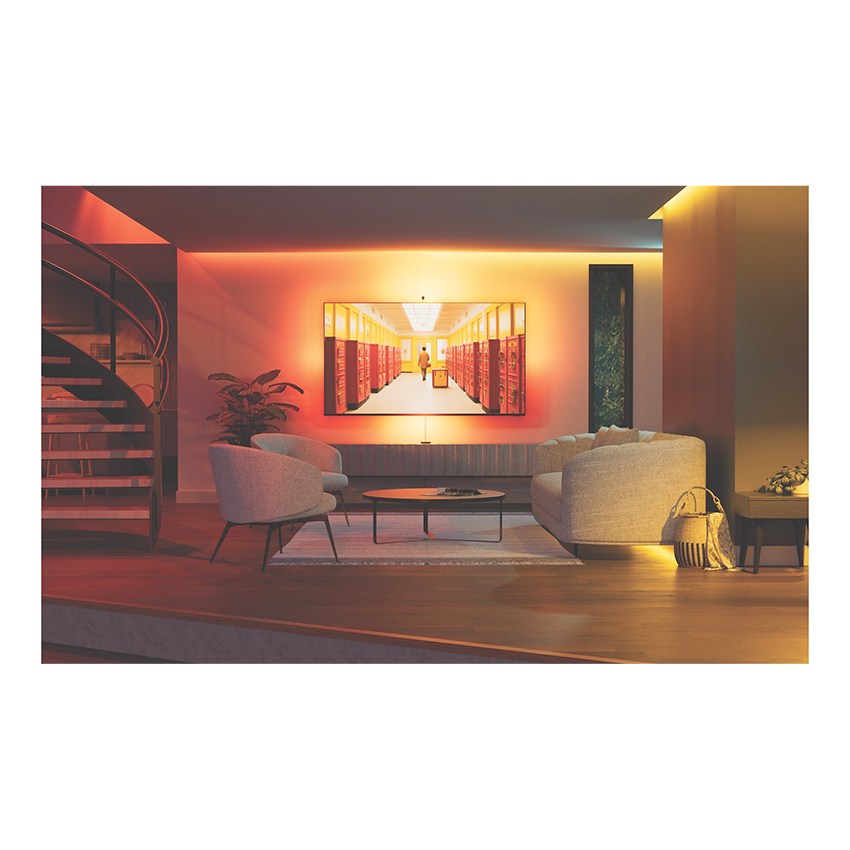 Nanoleaf 4D TV Screen Mirror Lightstrips Starter Kit - system inteligentnego podświetlenia ekranu TV do 85'' (kamera, 5.2m taśmy LED)