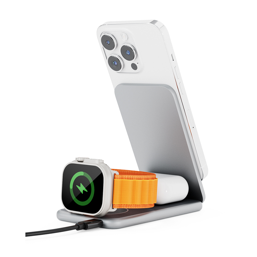 Epico Magsafe Foldable Charging Stand 3in1 - ładowarka bezprzewodowa