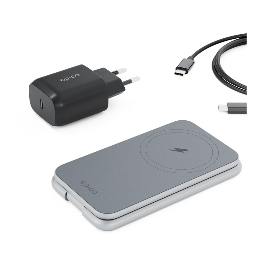 Epico Magsafe Foldable Charging Stand 3in1 - ładowarka bezprzewodowa