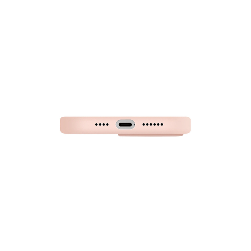 UNIQ Lino Hue Blush Pink Magsafe - etui iPhone 15 Pro