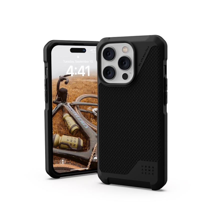 UAG Metropolis LT Magsafe - etui iPhone 15 Pro (kevlar black)