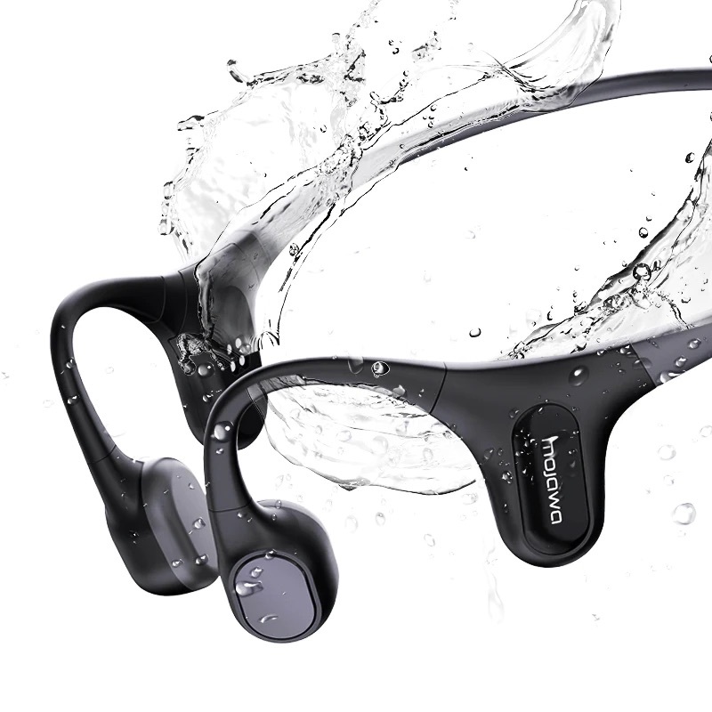 Mojawa Run Plus IP68 Black - wodoszczelne bezprzewodowe słuchawki z przewodzeniem kostnym