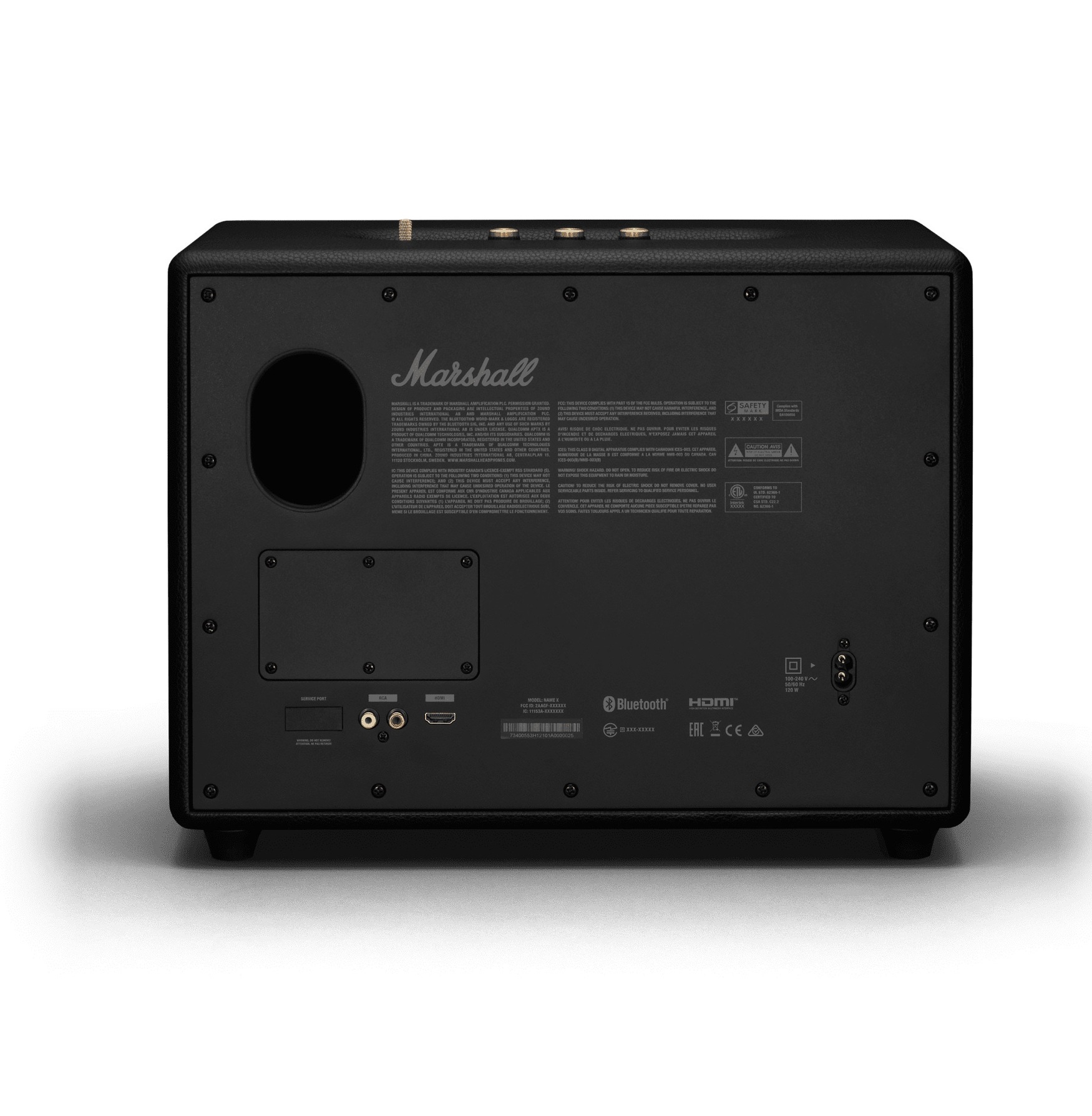 Zdjęcie do “Marshall Woburn BT III Black - głośnik Bluetooth”.