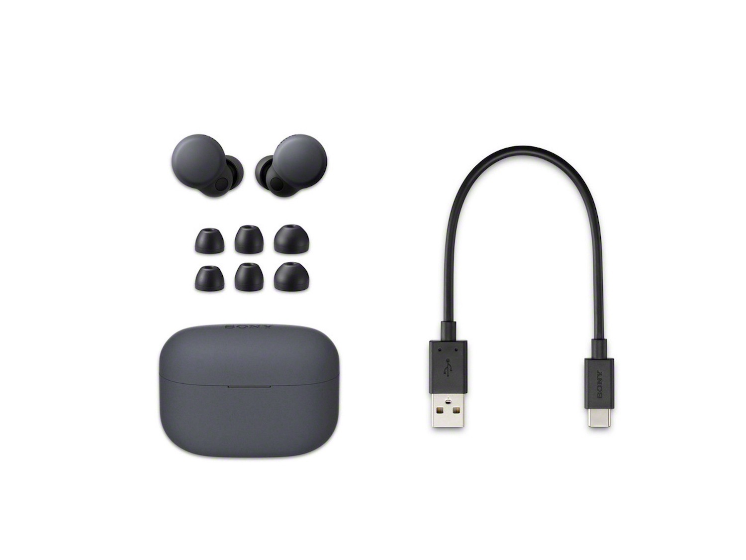 Sony LinkBuds WF-LS900 słuchawki douszne (czarny)