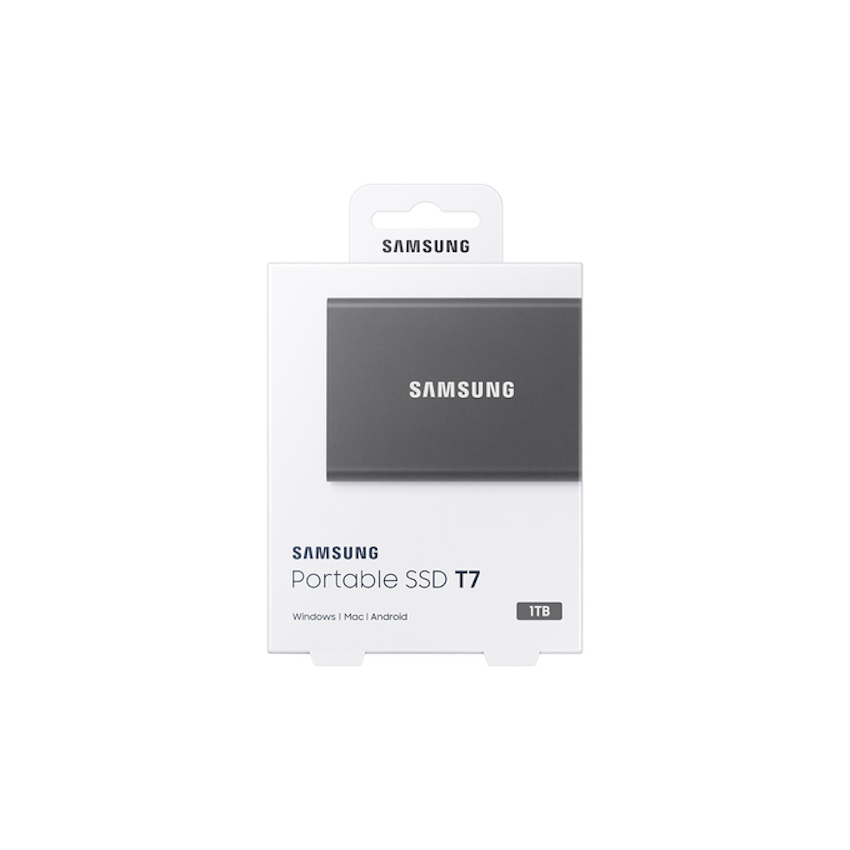 Zdjęcie do “Samsung T7 Portable 1TB Gray - dysk SSD”.