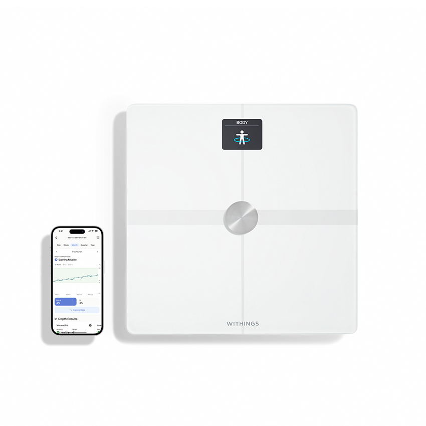 Withings Body Smart - waga z analizą składu masy ciała (white)