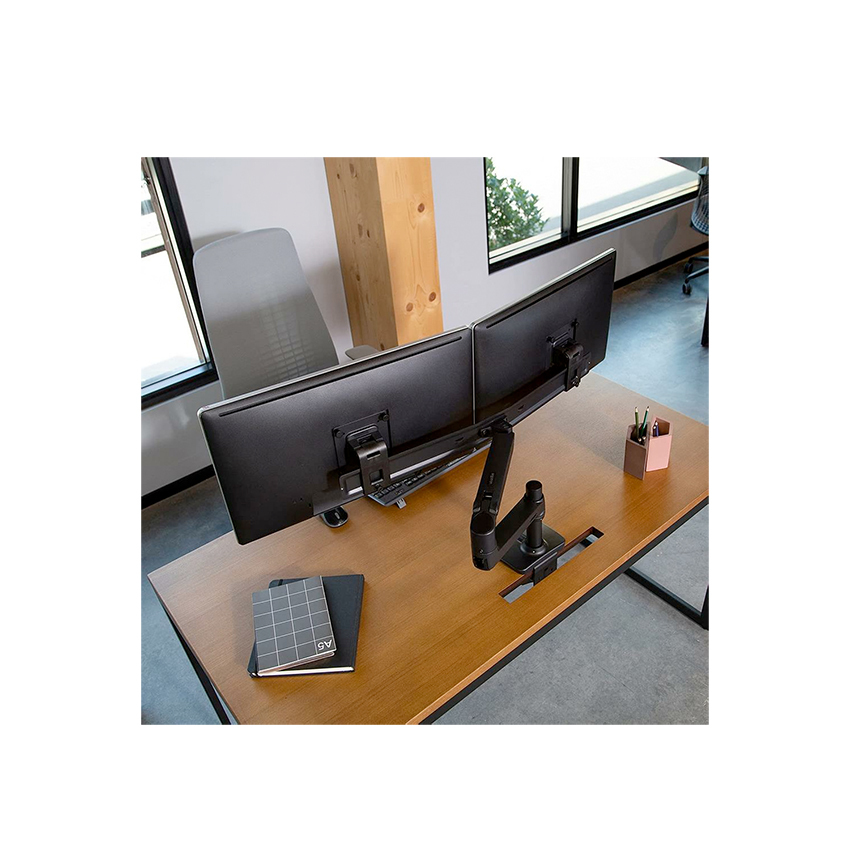 Ergotron LX Desk Dual Direct Arm - uchwyt biurkowy na dwa monitory (czarny)