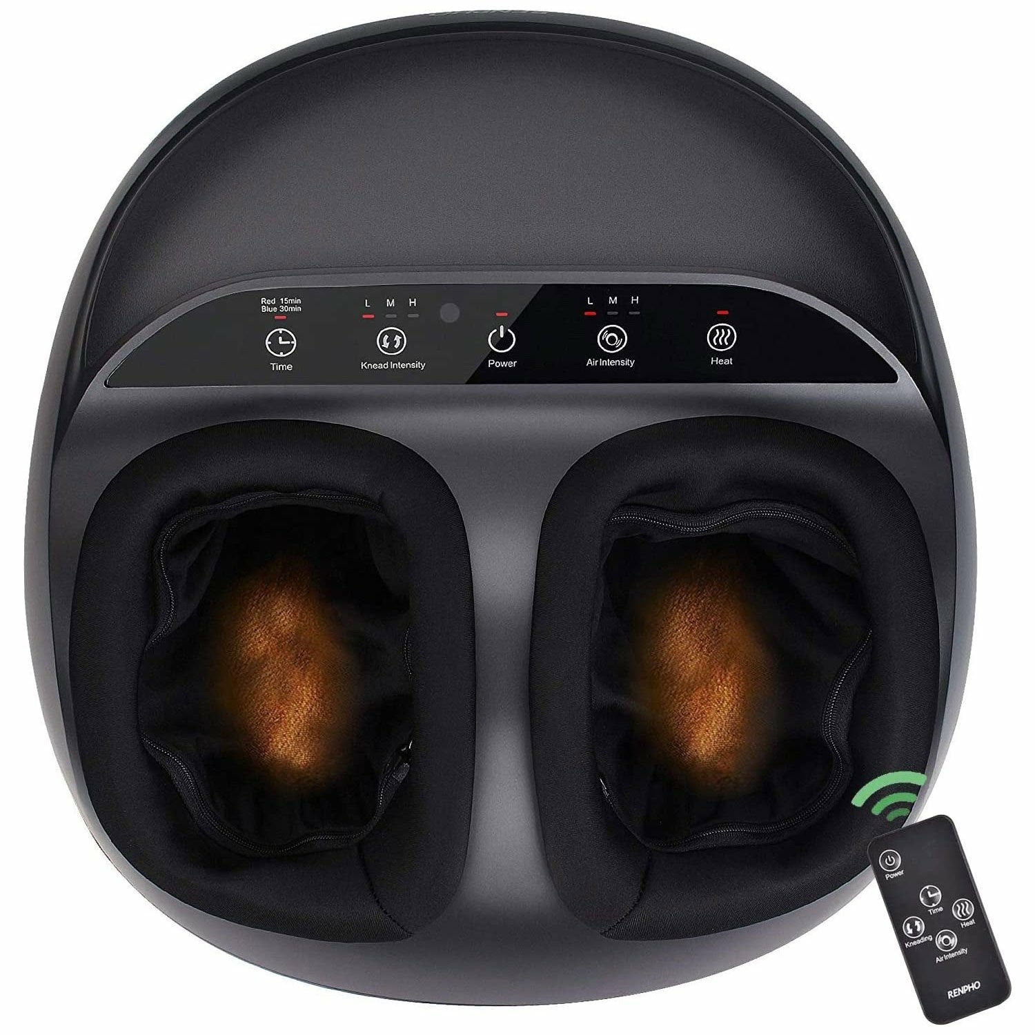 Zdjęcie do “RENPHO Shiatsu Foot Massager Black - masażer do stóp z pilotem”.