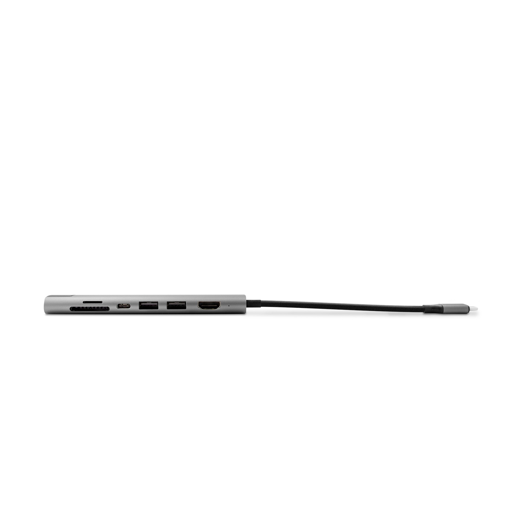 Epico Multimedia 7in1 spacegrey - przejściówka USB-C