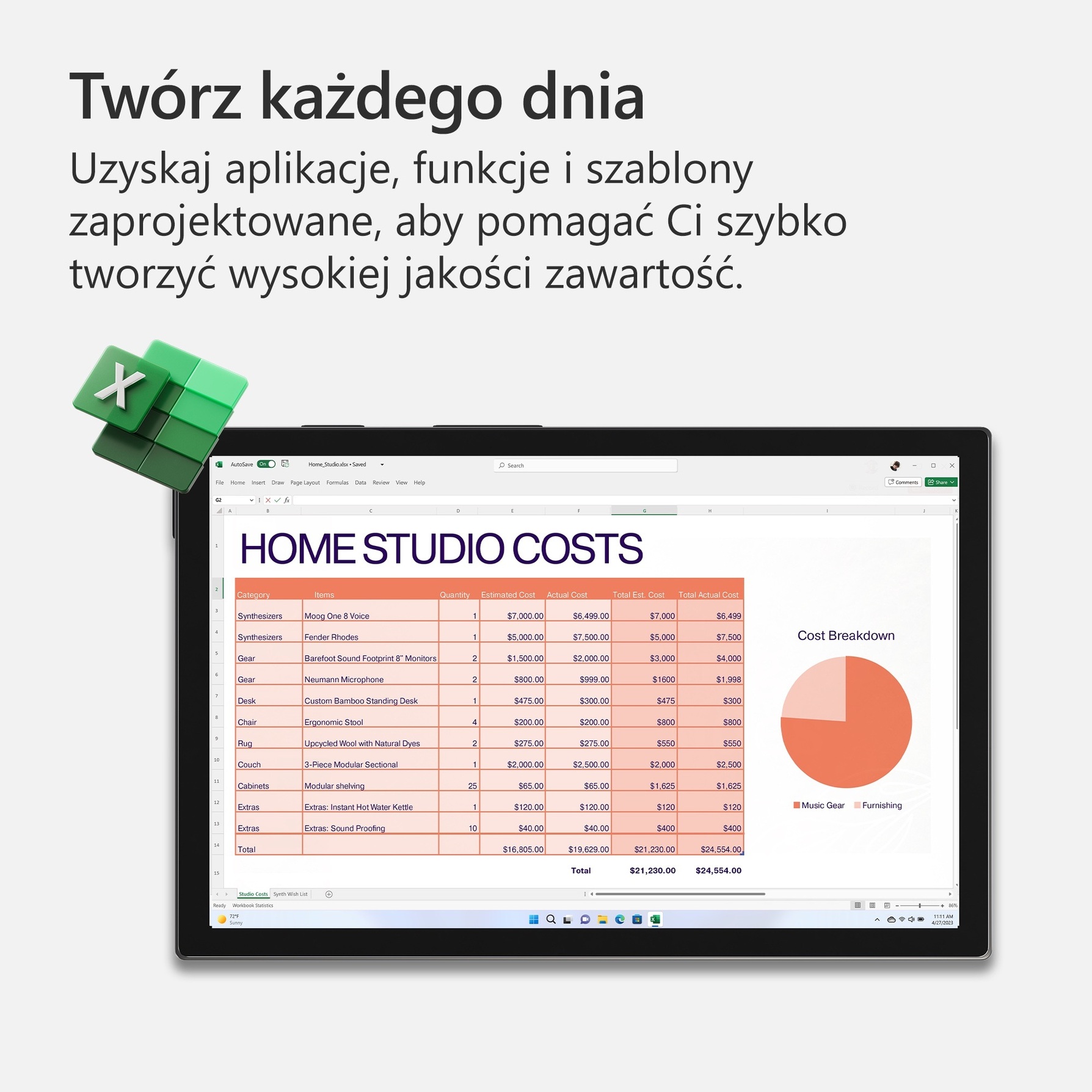 Zdjęcie do “Microsoft 365 Personal 1 year - licencja”.