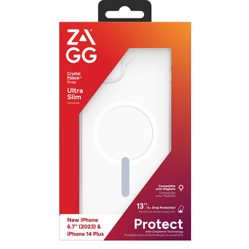 Zdjęcie do “ZAGG Crystal Palace Snap Magsafe - etui iPhone 14 Plus/15 Plus”.