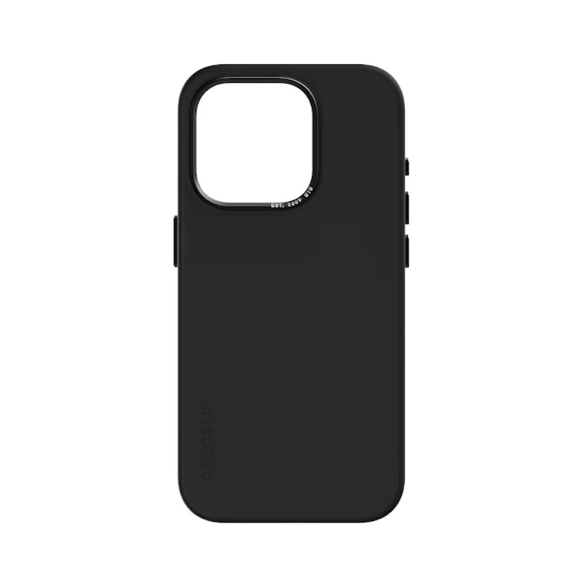 Decoded Silicone Case Magsafe – etui iPhone 15 Pro Max (grafitowy)