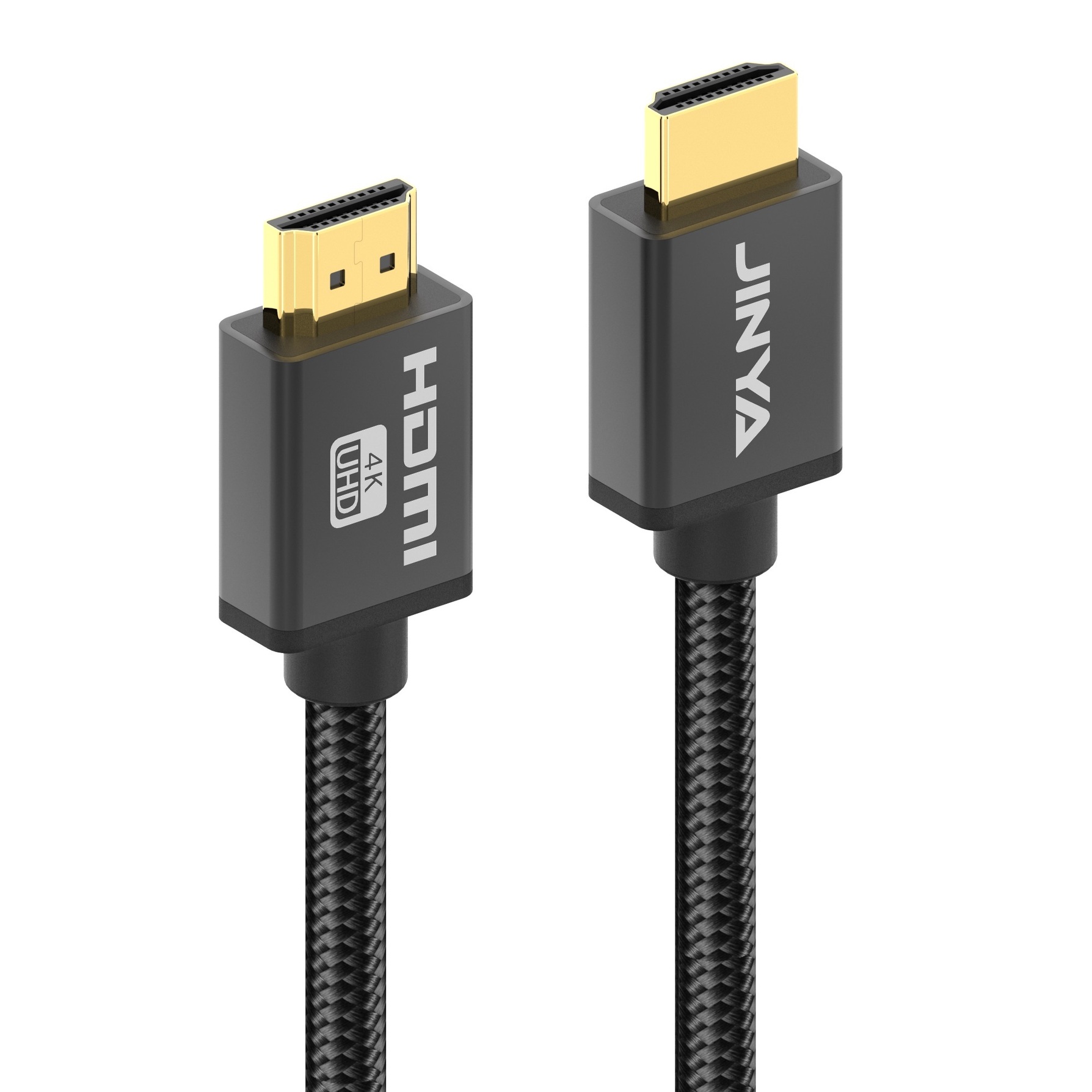 Zdjęcie do “JINYA HDMI To HDMI Cable 4K ( Black)  - kabel HDMI”.