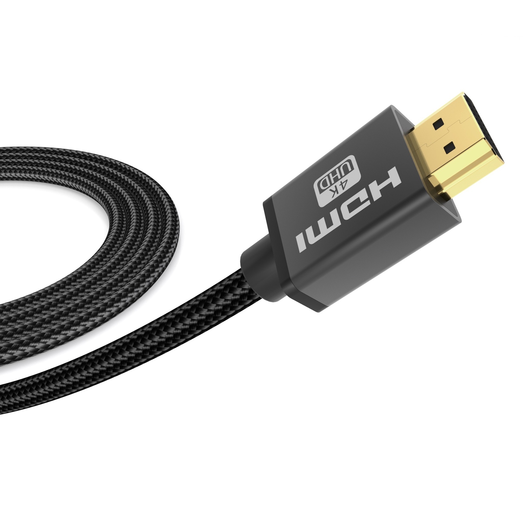 Zdjęcie do “JINYA HDMI To HDMI Cable 4K ( Black)  - kabel HDMI”.