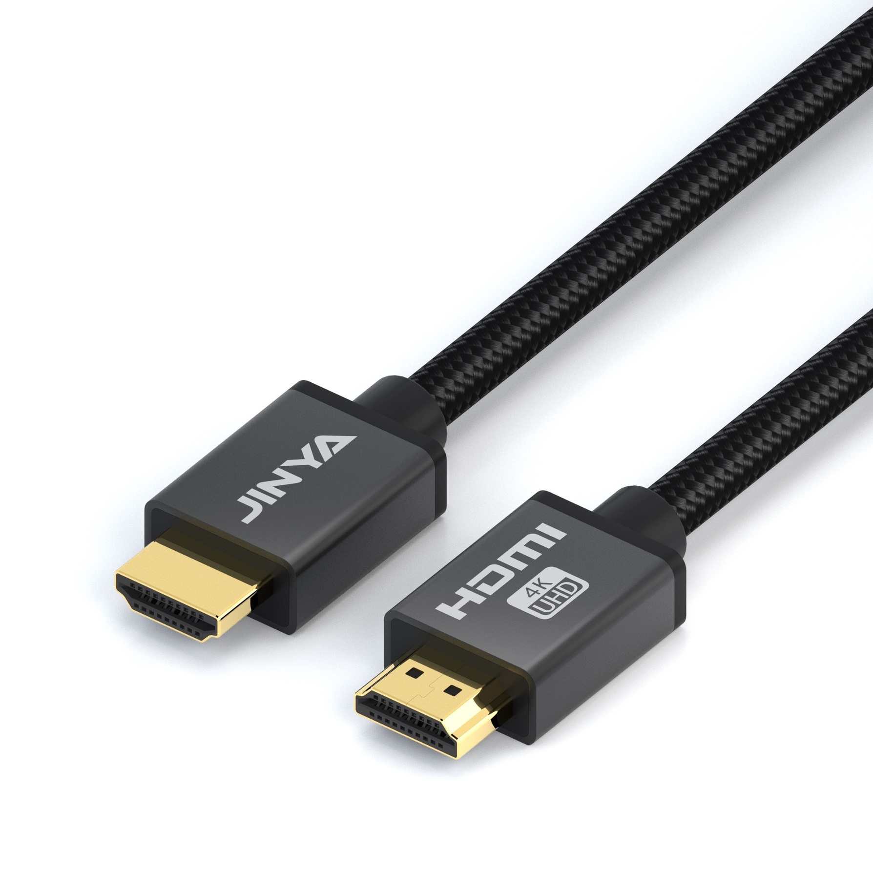 Zdjęcie do “JINYA HDMI To HDMI Cable 4K ( Black) - kabel HDMI”.