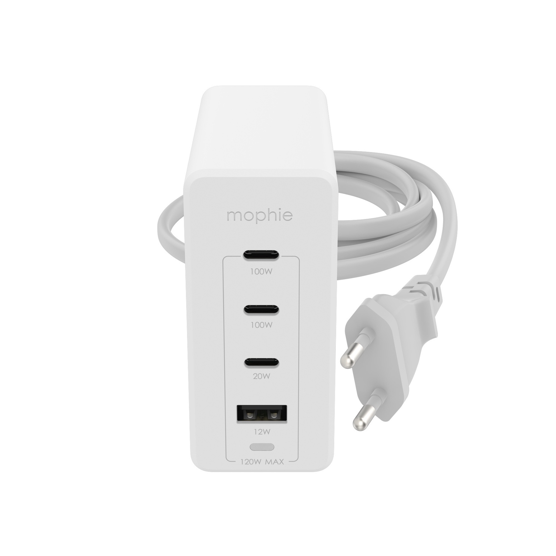 Mophie Wall Adapter 120W 3xUSB-C + USB-A - ładowarka sieciowa