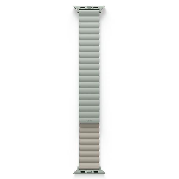 UNIQ Revix Reversible Magnetic zielony beżowy - pasek Apple Watch 38/40/41mm