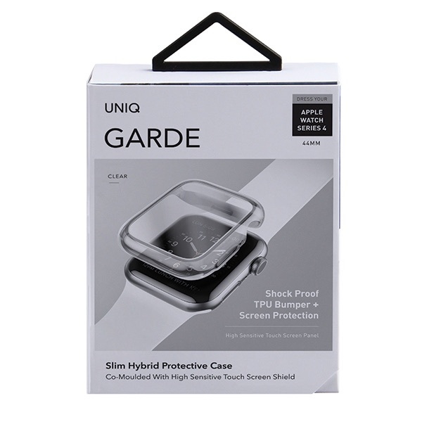Zdjęcie do “UNIQ Garde Clear - etui dla Apple Watch 44 mm”.