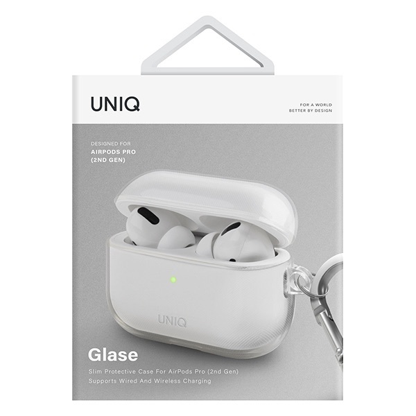 Zdjęcie do “Uniq Glase Hang Case Clear - etui Airpods Pro 2Gen”.