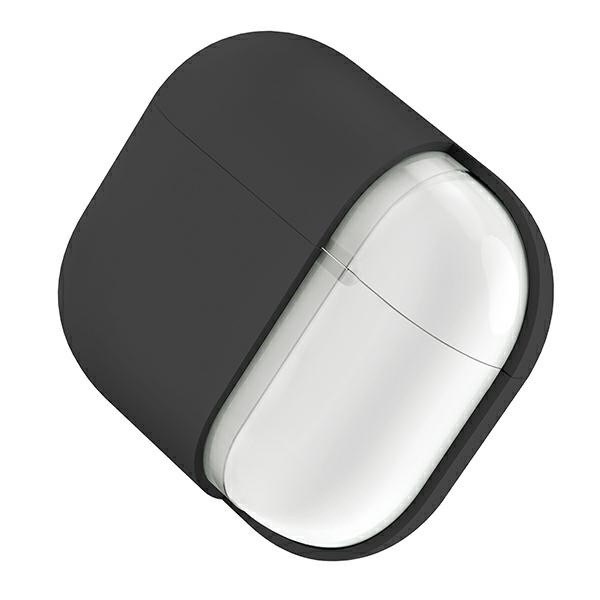 Zdjęcie do “Uniq Lino Hybrid Liquid Silicone Grey - etui Airpods Pro 2Gen”.